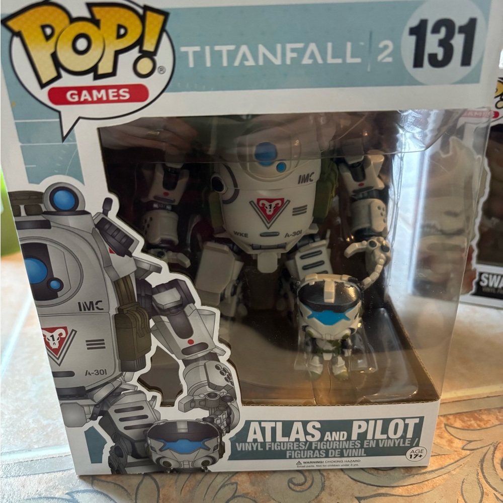 Funko Pop! Titanfall 2 Atlas and Pilot Figures -
